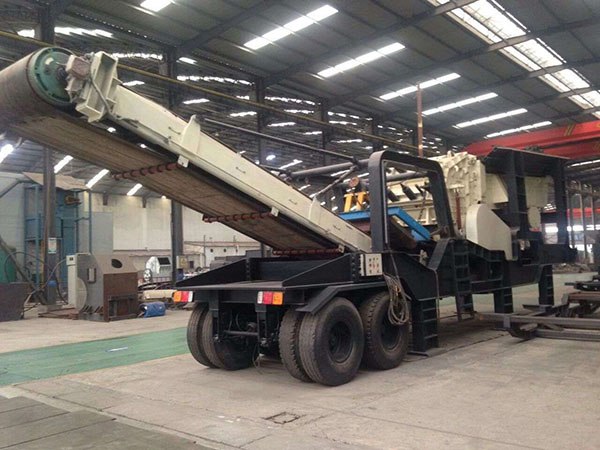 廣西中型移動(dòng)破碎機(jī)移動(dòng)式破碎站