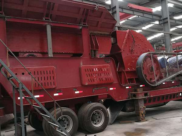 山西小型移動重錘破碎機站